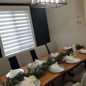 Solid wood dining tables